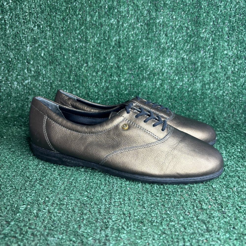 Easy Spirit Anti-Gravity Leather Lace Up Comfort Walking Oxford Bronze Women 7.5